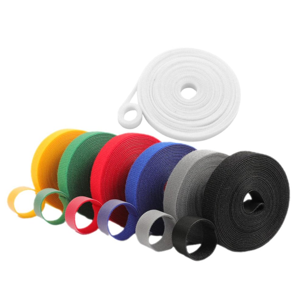 IWOWHERO 7-Piece Nylon Plant Ties for Wrapping Cables and Securing Vines, Durable Self-Adhering Garden Accessories