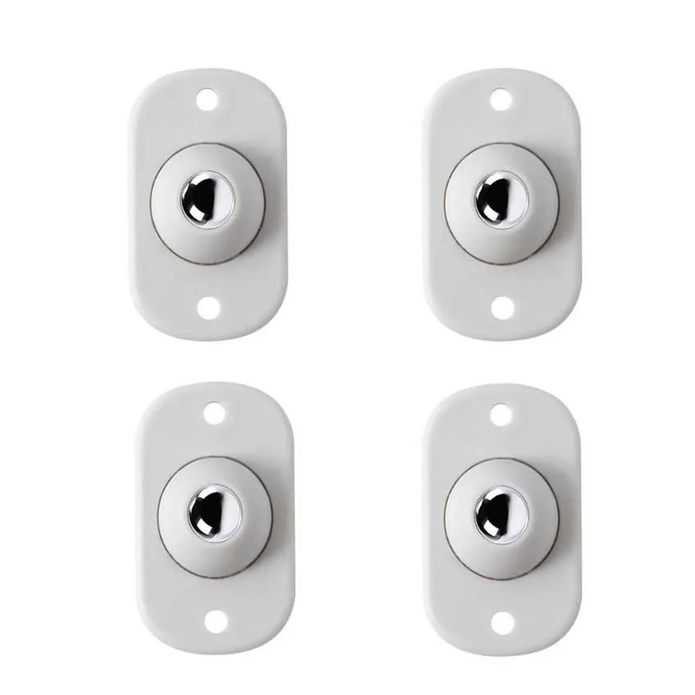 SYWLKJ Universal Self-Adhesive Casters, 8/16 Pieces, White Style A (8 pcs)