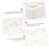 Under-Desk Hidden Storage Box with Lid view 4