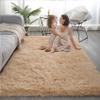 CUIMEI Shaggy Living Room Rug 155 x 220 cm, Beige view 2