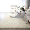 CUIMEI Shaggy Shag Area Rug, 195 x 200 cm, Cream view 2