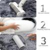 CUIMEI Shaggy Shag Area Rug, 195 x 200 cm, Cream view 4