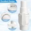 SP0729 Ball Valve for Hayward Pool Filter, 2-Way Shutoff Valve, 1.5 in. MIP x 1.5 in.–1.25 in. view 4