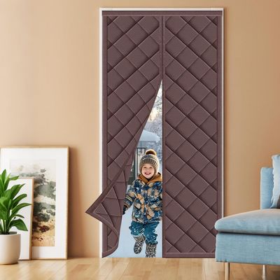 GYCQRS Magnetic Thermal Door Curtain 100 x 270 cm