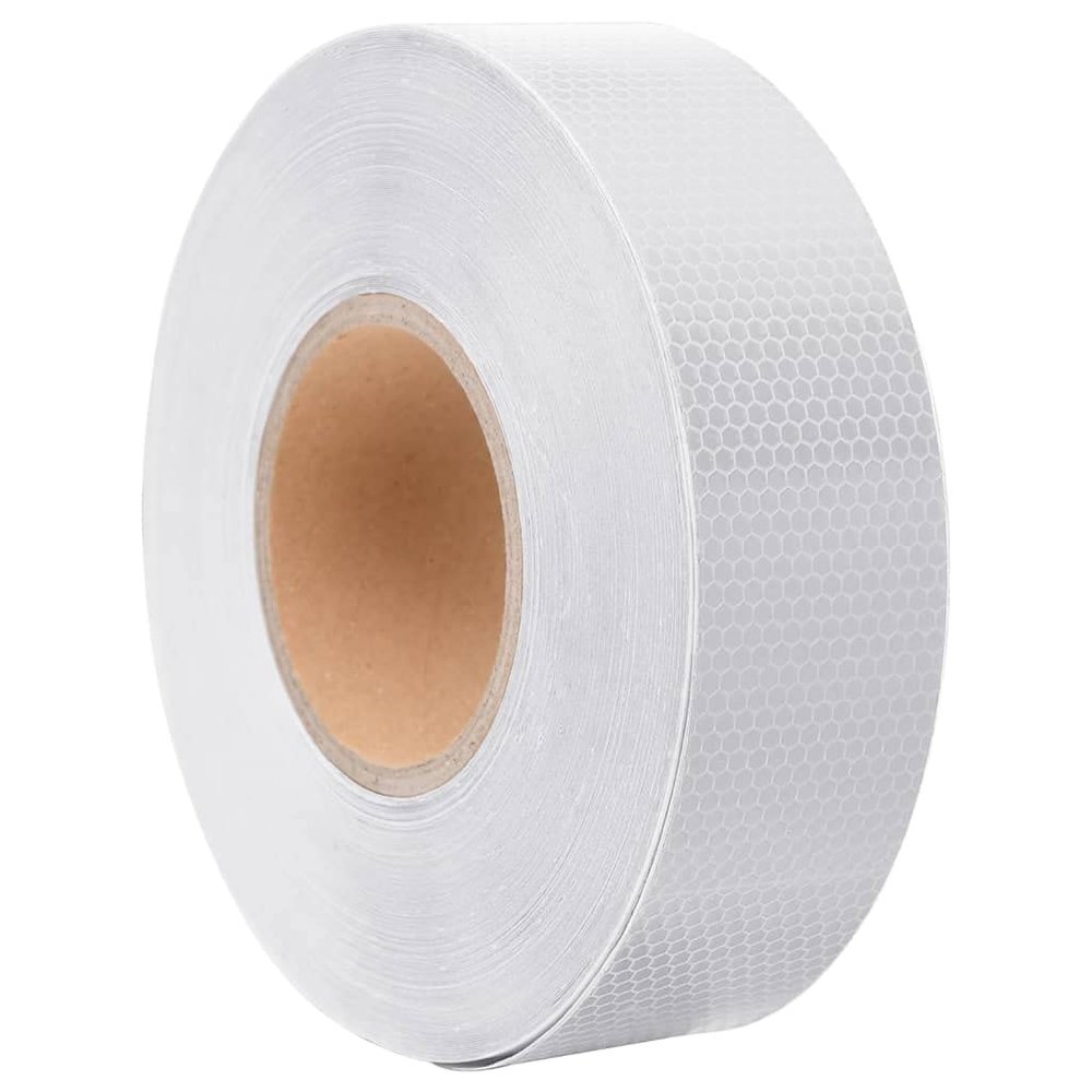 Home Garden Reflective Tape, White, 5 cm x 50 m, PVC