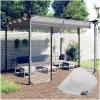 Sonakia Clear Gazebo Side Panels with Zippers, 1.6 x 2.8 m view 1