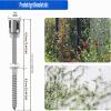 Hanured Stainless Steel Trellis for Climbing Plants, with Wall Mounts and 3 mm Cable, 8 Mounts, 12 m Cable view 4