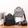 LIUCHUCHU Camera Bag for Mirrorless and DSLR Cameras, Gray view 2