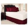 XMAIYIF Elastic Lace Bed Skirt, Black, 200 x 120 cm view 4