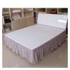 XMAIYIF Home Bed Skirt, Elastic Bed Skirt, No Top Surface, Pink, 200 x 200 x 40 cm view 2