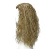 22-Inch Synthetic Thor Cosplay Wig with Beard, Heat-Resistant Curly Hair, 1 Piece view 3