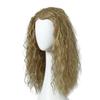 22-Inch Synthetic Thor Cosplay Wig with Beard, Heat-Resistant Curly Hair, 1 Piece view 4