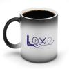 Hair Stylist Love Dryer Color-Changing Coffee Mug view 1