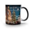 JTKLQBN Heat-Sensitive Color-Changing Coffee Mug for Christmas and Carnival, Printed Ceramic Mug with Handle, 340 ml view 3
