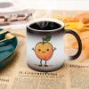 KWQDOZF Cute Peach-Print Heat-Changing Coffee Mug view 3