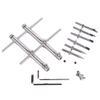 Joskeijky Camera Lens Repair Tool Set, 10–100 mm, with 3 Tips, 6 Screws and 2 Hex Keys for DSLR Cameras view 1