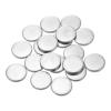 QUARKZMAN 60-Piece 304 Stainless Steel Engraving Blanks, 23/32" (18 mm) Diameter, 0.08" (2 mm) Thick, Flat Round Metal Discs for Crafts and Jewelry Making view 1