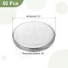 QUARKZMAN 60-Piece 304 Stainless Steel Engraving Blanks, 23/32" (18 mm) Diameter, 0.08" (2 mm) Thick, Flat Round Metal Discs for Crafts and Jewelry Making view 2