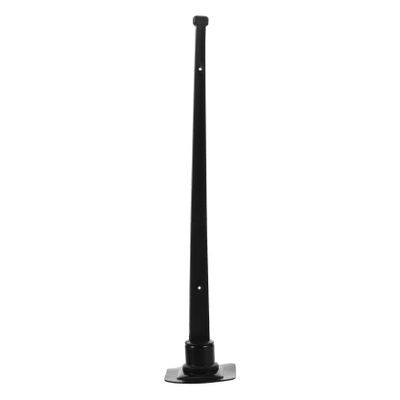 Supvox Plastic Boat Flag Holder, Black, Quick to Install