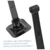 Supvox Plastic Boat Flag Holder, Black, Quick to Install view 2