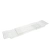 Expandable Transparent PET Bathtub Tray, Green view 1