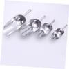 Thick-Walled Aluminum Alloy Ice Scoop, Silver view 2