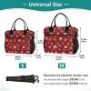 Christmas Snowflake Gingerbread Lunch Bag for Girls with Shoulder Strap, Adult Lunch Box for School, Size S, Women's Lunch Bag view 2