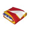 PHAYAH Flannel Blanket with American Spanish Flag, 203 x 152 cm, Soft Microfleece, for All Seasons view 2