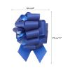 QUARKZMAN 10-Pack 27 cm Gift Bows for Christmas Flowers, Dark Blue view 2