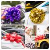 QUARKZMAN 10-Pack 27 cm Gift Bows for Christmas Flowers, Dark Blue view 4