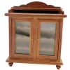 Oshhni 1:12 Dollhouse Miniature Wooden Wine Cabinet view 2