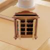 Oshhni 1:12 Dollhouse Miniature Wooden Wine Cabinet view 3