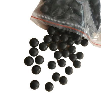 WUUKEPSG Solid NBR Rubber Balls, 4–12.7 mm, 5/100 Pieces, 40 Pieces, 9.530 mm Diameter