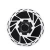 HESHUWEN Center Lock Bike Brake Rotors, 160 mm, 2-Piece Set with Lockrings view 2
