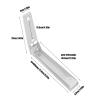 Expandable Stainless Steel Microwave Oven Shelf view 2