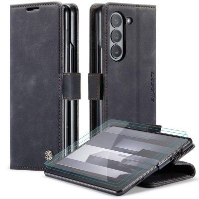 SLWYF Folio Case for Samsung Galaxy Z Fold6, Black