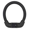 LUOKEKE Bike Lock, 5-Digit Combination, Black, 17.2 x 400 mm view 1