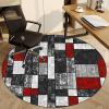 Round Office Chair Mat, 110 cm, for Carpet and Hard Floors view 1