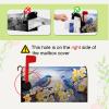 Dacawin Magnetic Mailbox Cover, Bluebirds & Spring Flowers, Waterproof, 64 x 53 cm view 4