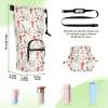 linqin Christmas Nutcracker, Deer & Snowman Water Bottle Holder Bag view 2