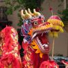 15 m Silk Lion Dance Costume Head for 8 Players, Outdoor Parade and Chinese New Year view 3