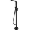 CWCQGH Freestanding Bathtub Faucet Set, Black view 1