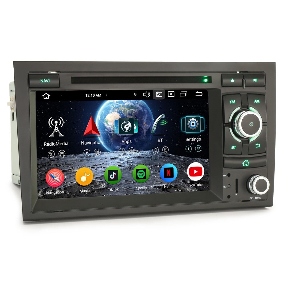 Erisin Android 16 Car Stereo Bluetooth for Audi A4 S4 RS4 8E B9 B7 and Seat Exeo
