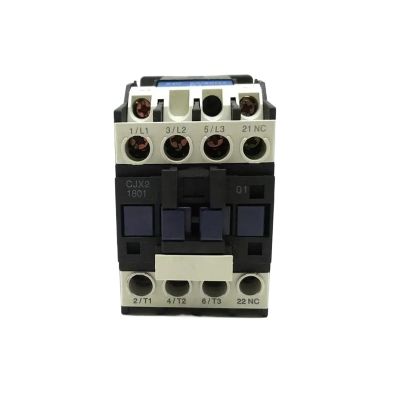 HBWL01 CJX2-1801 AC Contactor, 18A, 1NC/1NO, Multiple Coil Voltages