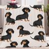 TradesForU Blanket, Cartoon Ballet Illustration, Printed Double-Flannel Blanket, 150 x 200 cm, Soft Lightweight Sofa and Bed Blanket for All Seasons, Children and Adults view 1