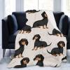 TradesForU Blanket, Cartoon Ballet Illustration, Printed Double-Flannel Blanket, 150 x 200 cm, Soft Lightweight Sofa and Bed Blanket for All Seasons, Children and Adults view 2