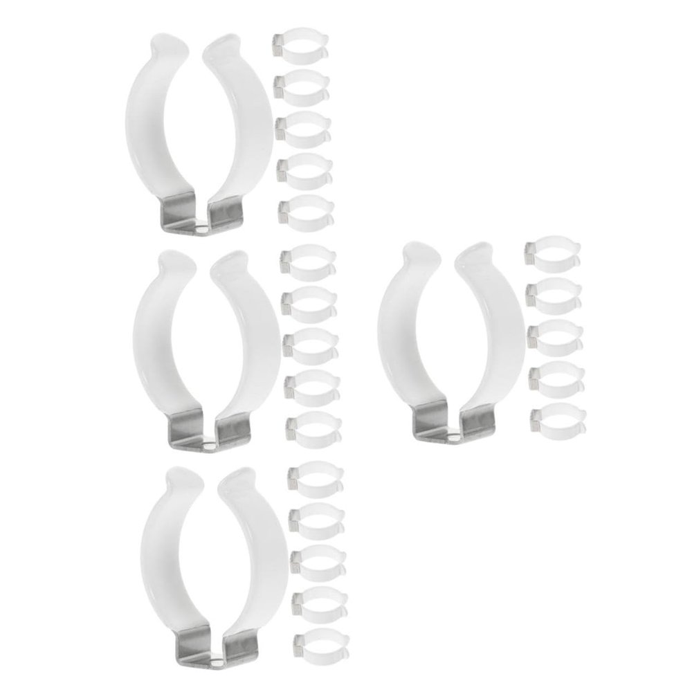 UKCOCO 24-Piece Fluorescent Tube Holders