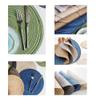 Anevous Set of 2 Round Placemats, 38 cm, Beige view 4