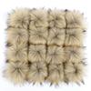 ROCILA 2-Pack 10/12/15 cm Faux Fur Pompoms for Hats, DIY Knitted Hat Accessories view 1