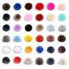 ROCILA 2-Pack 10/12/15 cm Faux Fur Pompoms for Hats, DIY Knitted Hat Accessories view 2